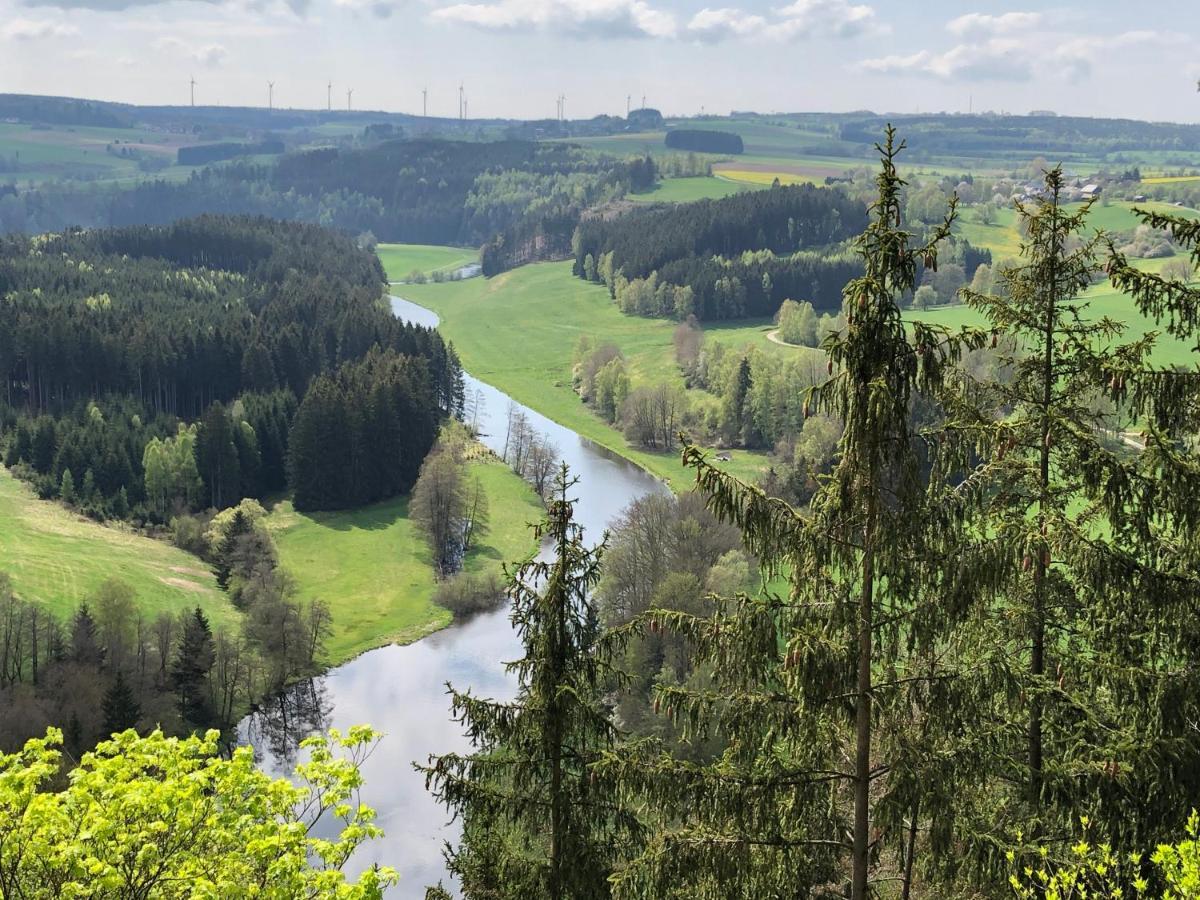 Chalet-ferienwohnung Aehrenglueck, 70 Qm, Wellness/fitness/sauna - Bergroedelhof * Feilitzsch