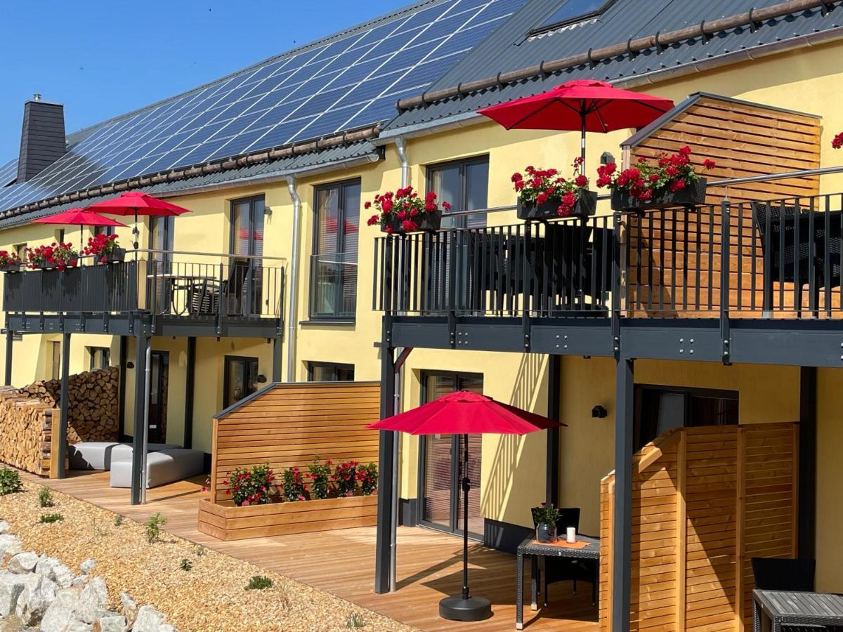 Chalet-ferienwohnung Aehrenglueck, 70 Qm, Wellness/fitness/sauna - Bergroedelhof Apartment Feilitzsch