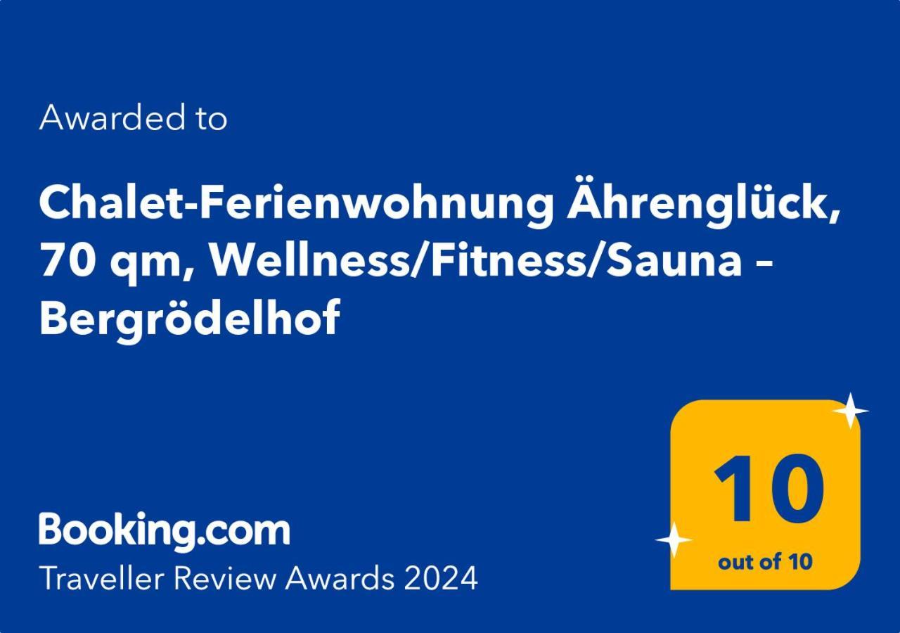 Apartment Chalet-ferienwohnung Aehrenglueck, 70 Qm, Wellness/fitness/sauna - Bergroedelhof Feilitzsch