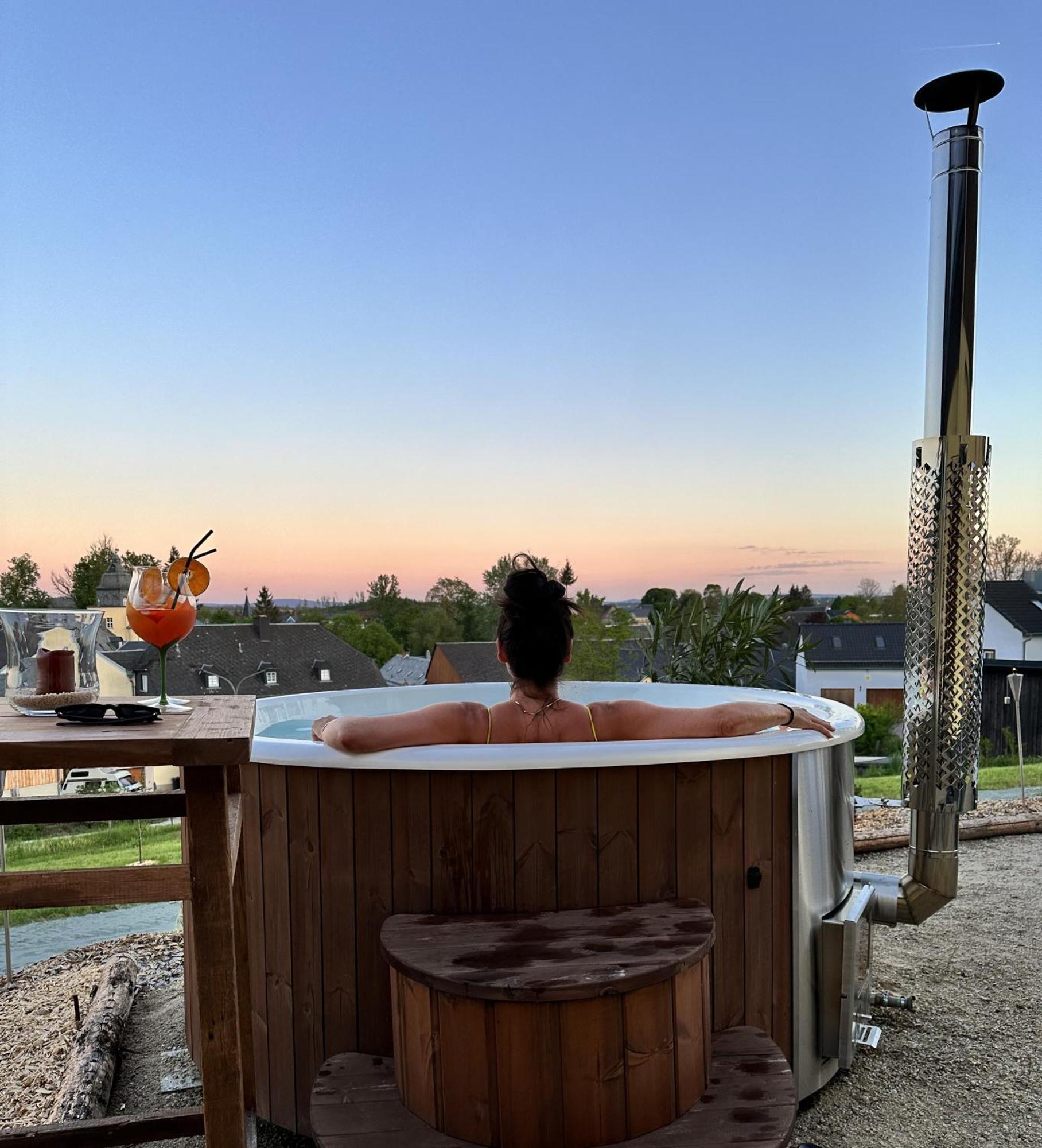 Apartment Chalet-ferienwohnung Aehrenglueck, 70 Qm, Wellness/fitness/sauna - Bergroedelhof Feilitzsch